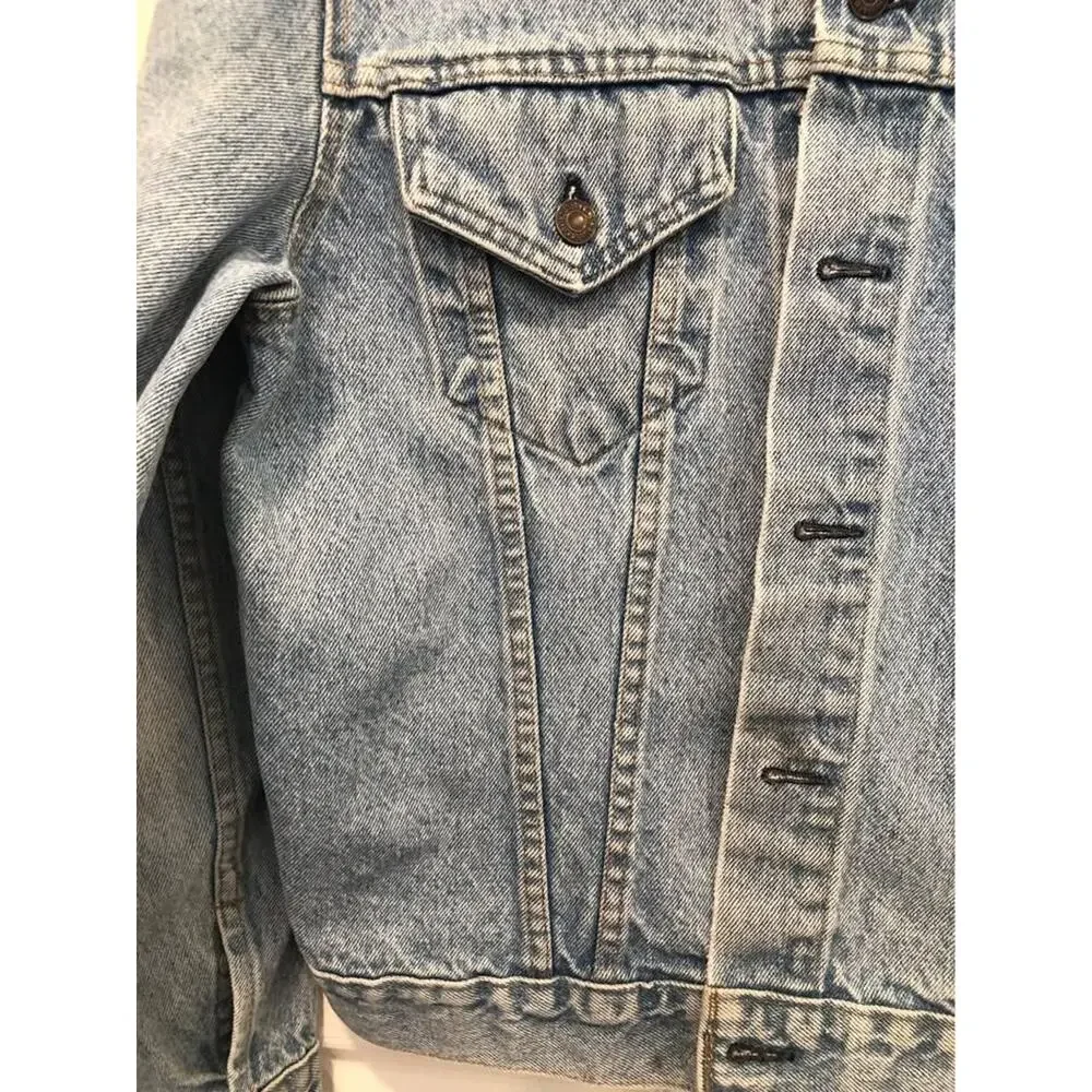 Vintage 1970s Levi's 70505-0217 Type III Trucker Denim Jacket - Size 42